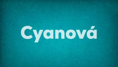 Cyanová